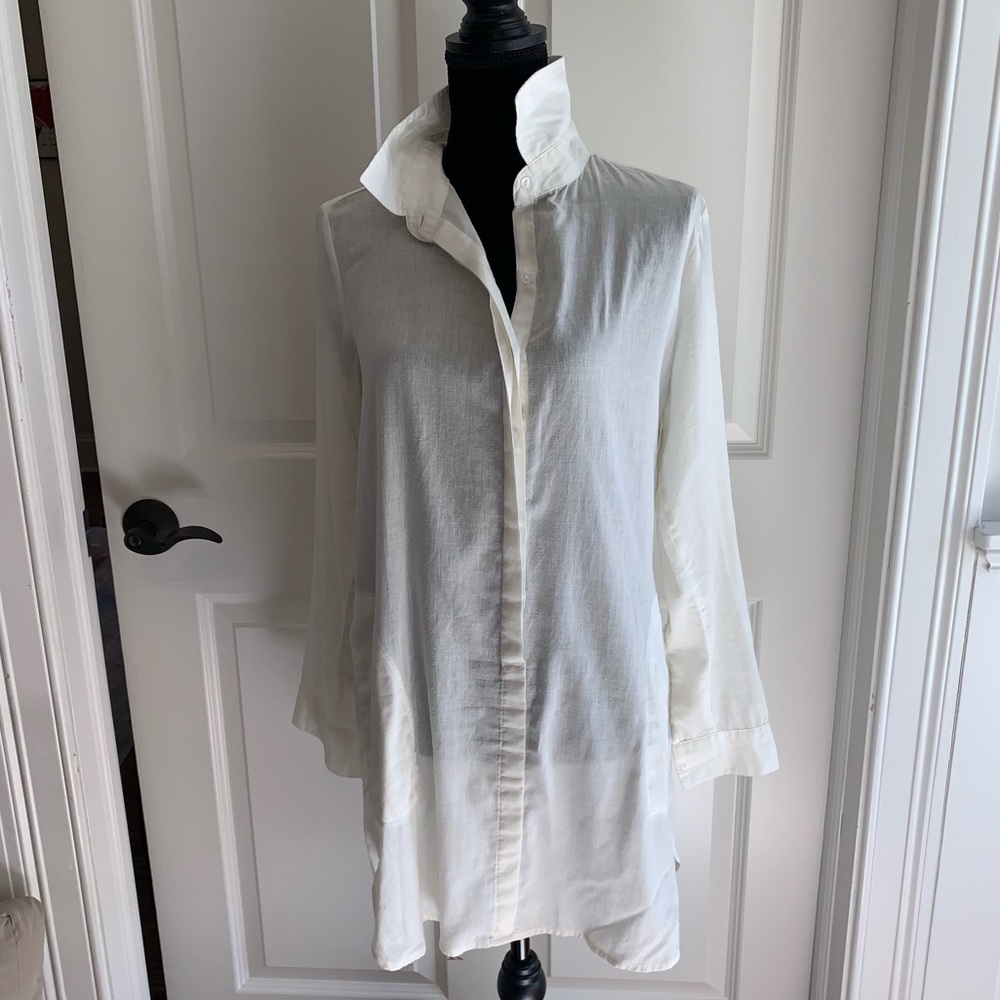 White Tunic Blouse
